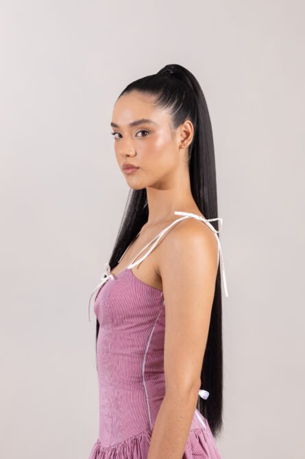 OLIVIA EXTRA LARGA – Cola Larga Lisa de 34” - Imagen 3