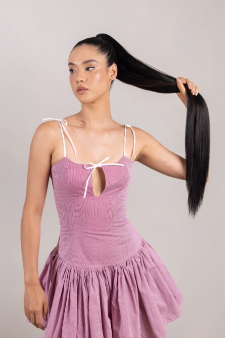 OLIVIA EXTRA LARGA – Cola Larga Lisa de 34” - Imagen 4