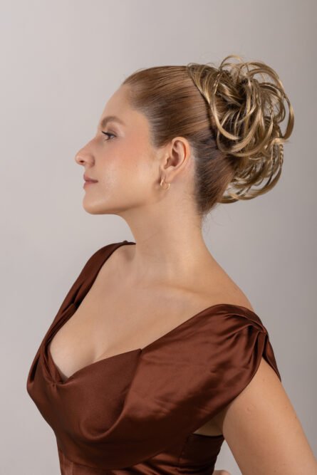 Bamba HR-3424 - Bamba con Efecto Despeinado y Trenzas - Imagen 2